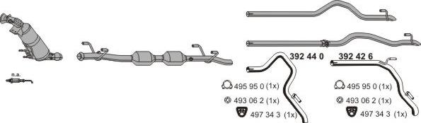 ERNST 071958 - Система випуску ОГ autocars.com.ua