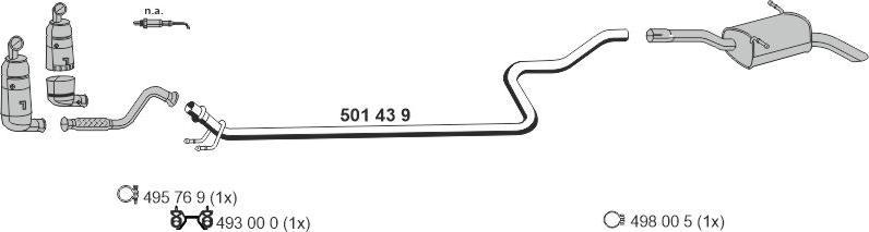 ERNST 080502 - Система випуску ОГ autocars.com.ua