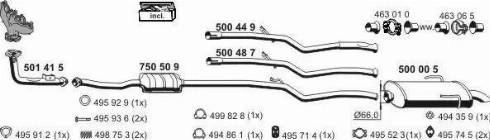 ERNST 090156 - Система випуску ОГ autocars.com.ua