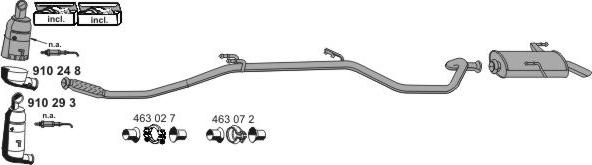 ERNST 090390 - Система випуску ОГ autocars.com.ua