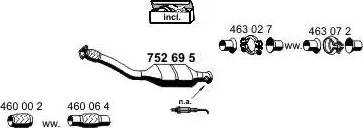 ERNST 100210 - Система випуску ОГ autocars.com.ua