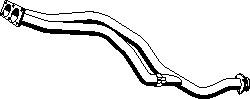 ERNST 123471 - Труба вихлопного газу autocars.com.ua