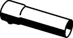 ERNST 123495 - Насадка випускної труби autocars.com.ua