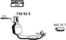 ERNST 150112 - Система випуску ОГ autocars.com.ua