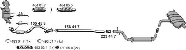 ERNST 190212 - Система випуску ОГ autocars.com.ua
