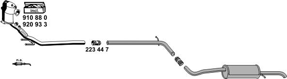 ERNST 190309 - Система випуску ОГ autocars.com.ua