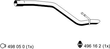 ERNST 314442 - Труба выхлопного газа autodnr.net