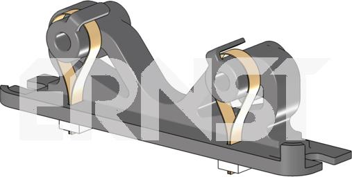 ERNST 491273 - Кронштейн, втулка, система випуску autocars.com.ua