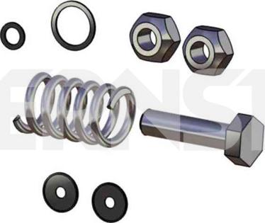 ERNST 493901 - Монтажный комплект, труба выхлопного газа avtokuzovplus.com.ua