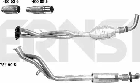 ERNST 751995 - Катализатор avtokuzovplus.com.ua