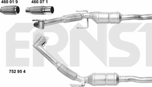 ERNST 752954 - Катализатор autodnr.net