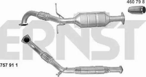 ERNST 757911 - Катализатор autodnr.net