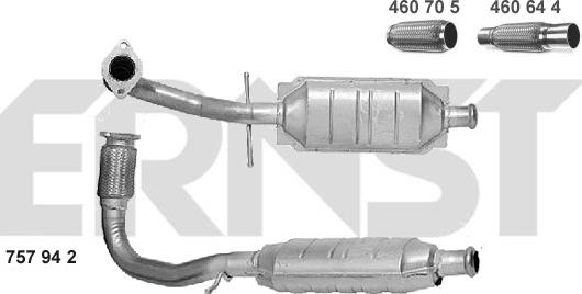 ERNST 757942 - Катализатор autodnr.net