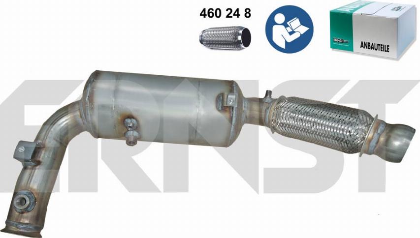 ERNST 910941 - сажі / частковий фільтр, система вихлопу ОГ autocars.com.ua