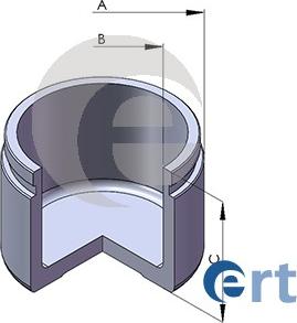 ERT 150262-C - Поршень, корпус скоби гальма autocars.com.ua