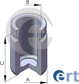 ERT 150286-C - Поршень, корпус скобы тормоза autodnr.net