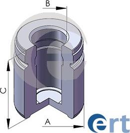 ERT 150548-C - Поршень, корпус скобы тормоза avtokuzovplus.com.ua