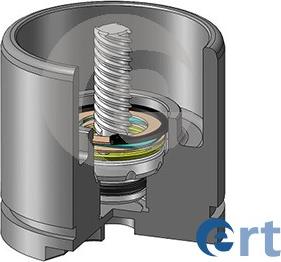 ERT 150751LK - Поршень, корпус скобы тормоза avtokuzovplus.com.ua