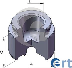 ERT 150788-C - Поршень, корпус скоби гальма autocars.com.ua