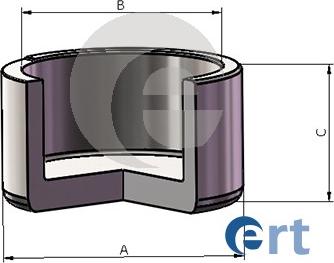 ERT 151437-C - Поршень, корпус скоби гальма autocars.com.ua