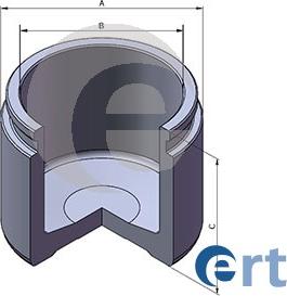 ERT 151480-C - Поршень, корпус скоби гальма autocars.com.ua