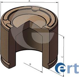 ERT 151549-C - Поршень, корпус скобы тормоза avtokuzovplus.com.ua