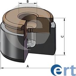 ERT 151579-C - Поршень, корпус скоби гальма autocars.com.ua