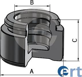 ERT 151674-C - Поршень, корпус скоби гальма autocars.com.ua