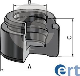 ERT 151686-C - Поршень, корпус скоби гальма autocars.com.ua