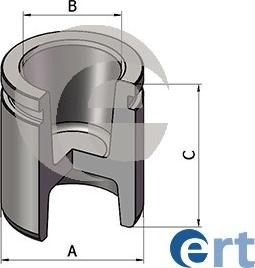 ERT 151742-C - Поршень, корпус скоби гальма autocars.com.ua