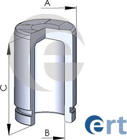 ERT 151827-C - Поршень, корпус скоби гальма autocars.com.ua