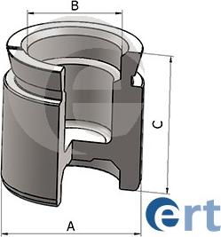 ERT 151830-C - Поршень, корпус скоби гальма autocars.com.ua