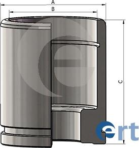 ERT 151893-C - Поршень, корпус скобы тормоза avtokuzovplus.com.ua