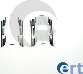 ERT 420003 - Комплектуючі, колодки дискового гальма autocars.com.ua
