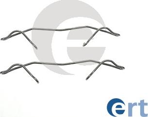 ERT 420006 - Комплектуючі, колодки дискового гальма autocars.com.ua