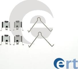 ERT 420015 - Комплектуючі, колодки дискового гальма autocars.com.ua