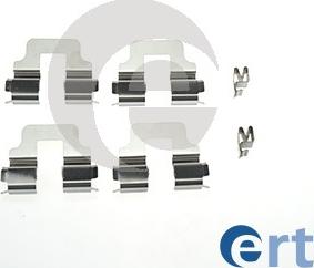 ERT 420031 - Комплектующие для колодок дискового тормоза autodnr.net