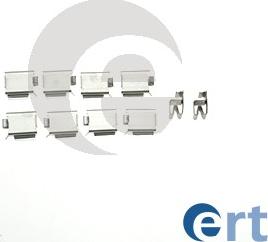 ERT 420039 - Комплектуючі, колодки дискового гальма autocars.com.ua