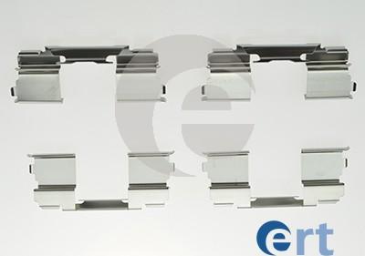 ERT 420049 - Комплектуючі, колодки дискового гальма autocars.com.ua
