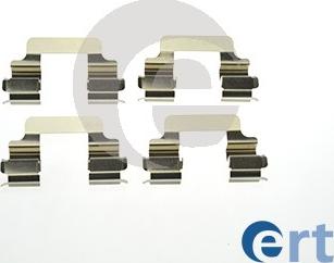 ERT 420052 - Комплектуючі, колодки дискового гальма autocars.com.ua