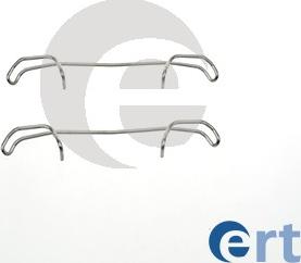ERT 420056 - Комплектуючі, колодки дискового гальма autocars.com.ua