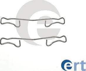ERT 420057 - Комплектующие для колодок дискового тормоза autodnr.net