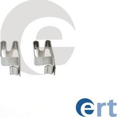 ERT 420072 - Комплектуючі, колодки дискового гальма autocars.com.ua