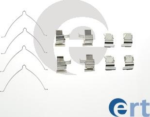 ERT 420087 - Комплектующие для колодок дискового тормоза autodnr.net