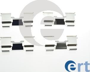 ERT 420103 - Комплектующие для колодок дискового тормоза autodnr.net