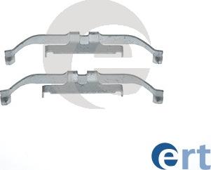 ERT 420163 - Комплектуючі, колодки дискового гальма autocars.com.ua