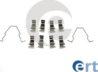 ERT 420181 - Комплектующие для колодок дискового тормоза autodnr.net