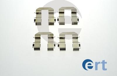 ERT 420187 - Комплектуючі, колодки дискового гальма autocars.com.ua