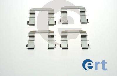 ERT 420205 - Комплектуючі, колодки дискового гальма autocars.com.ua