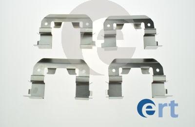 ERT 420208 - Комплектуючі, колодки дискового гальма autocars.com.ua